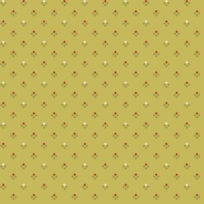 EQP Patchworkstof - Argyle - Chartreuse