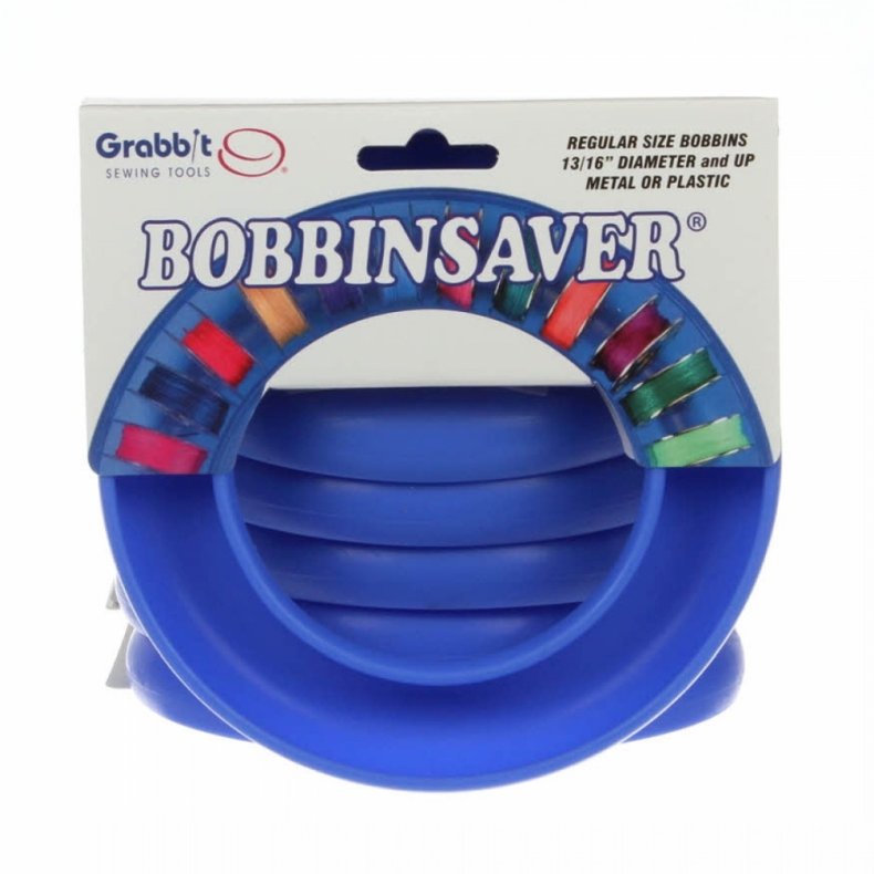 Bobbinsaver - Gummiring til spoler - Bl�