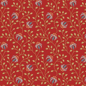 EQP Patchworkstof - Lily - Rosehip