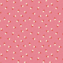 EQP Patchworkstof - Paper airplanes - Bubblegum