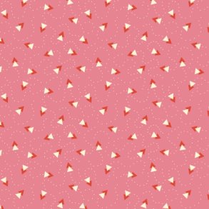 EQP Patchworkstof - Paper airplanes - Bubblegum