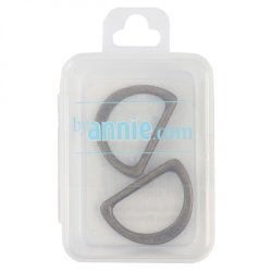 ByAnnie - 1 inch D-ringe - Antik messing