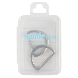 ByAnnie - 1 inch D-ringe - Nikkel