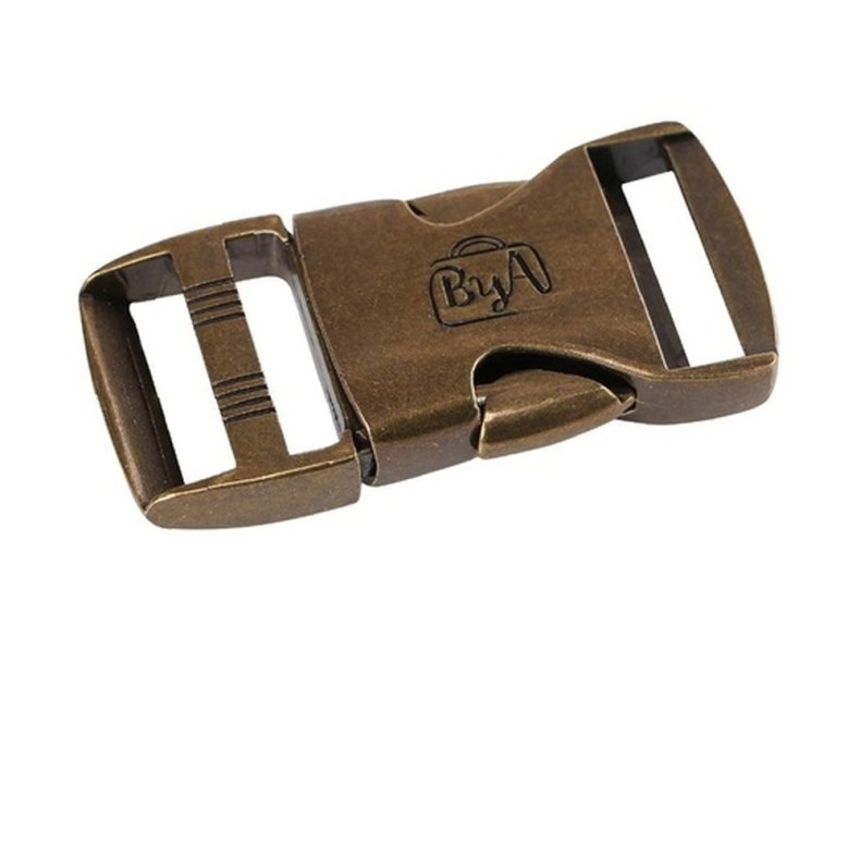 ByAnnie - 1 inch kliksp�nde - Antik messing