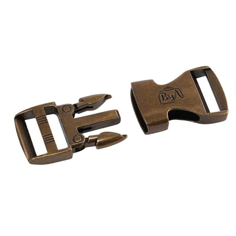 ByAnnie - 1 inch kliksp�nde - Antik messing
