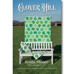 Patchwork M�nster - Clover hill quilt, bordl�ber og pude