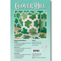 Patchwork M�nster - Clover hill quilt, bordl�ber og pude