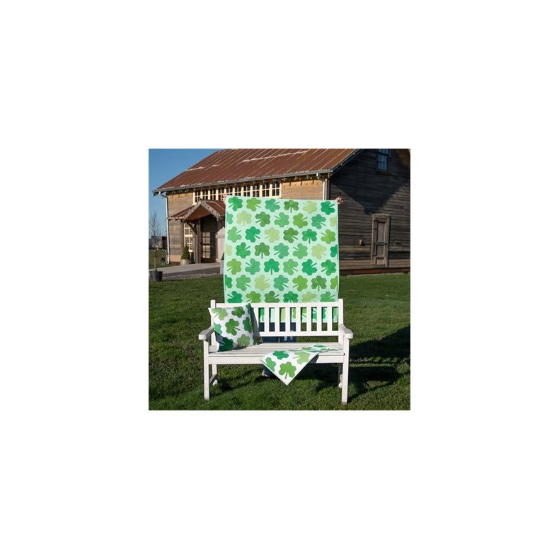 Patchwork M�nster - Clover hill quilt, bordl�ber og pude