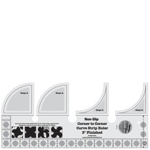 Patchworklineal - Corner to corner curve
