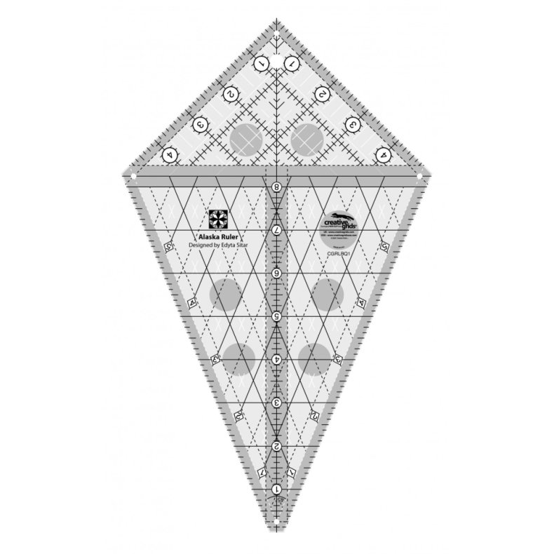 Patchworklineal - Alaska by Edyta Sitar