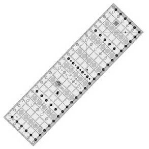 Patchworklineal - Venstreh�ndet Rektangul�r 6� x 24� Inch