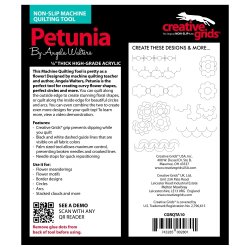 Machine Quilting Tool - Petunia