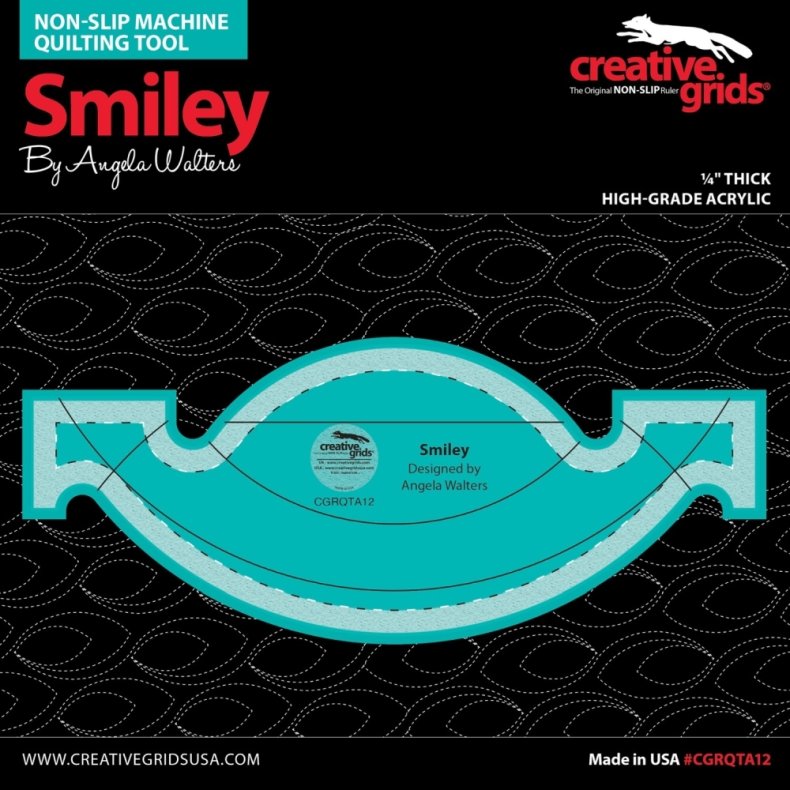 Machine Quilting Tool - Smiley