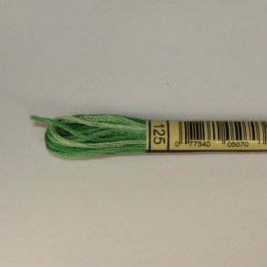 Dmc Garn # 125 Gr�n