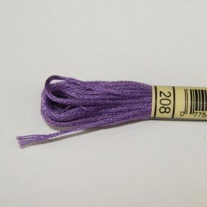 Dmc Garn # 208 Lilla