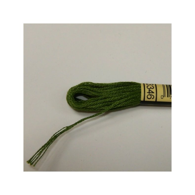Dmc Garn # 3346 Gr�n