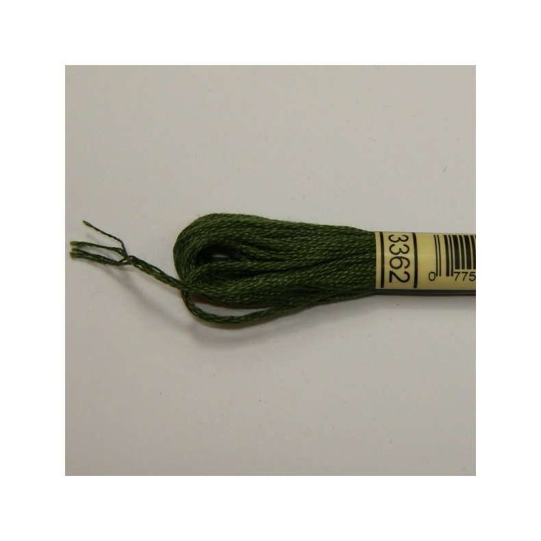 Dmc Garn # 3362 Gr�n