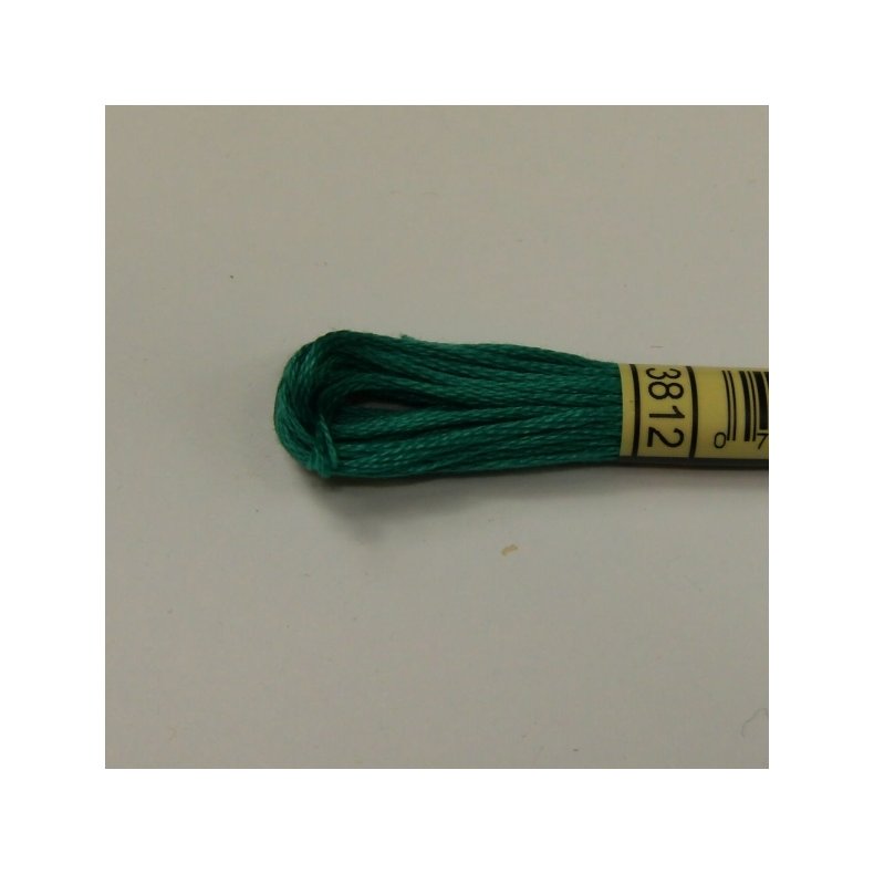 Dmc Garn # 3812 Gr�n