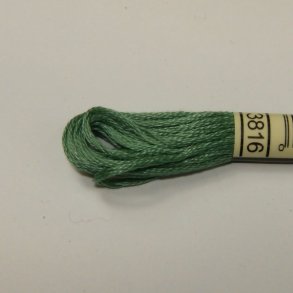 Dmc Garn # 3816 Gr�n