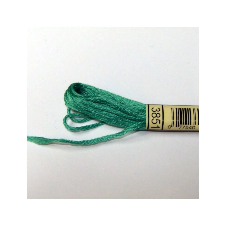 Dmc Garn # 3851 Gr�n