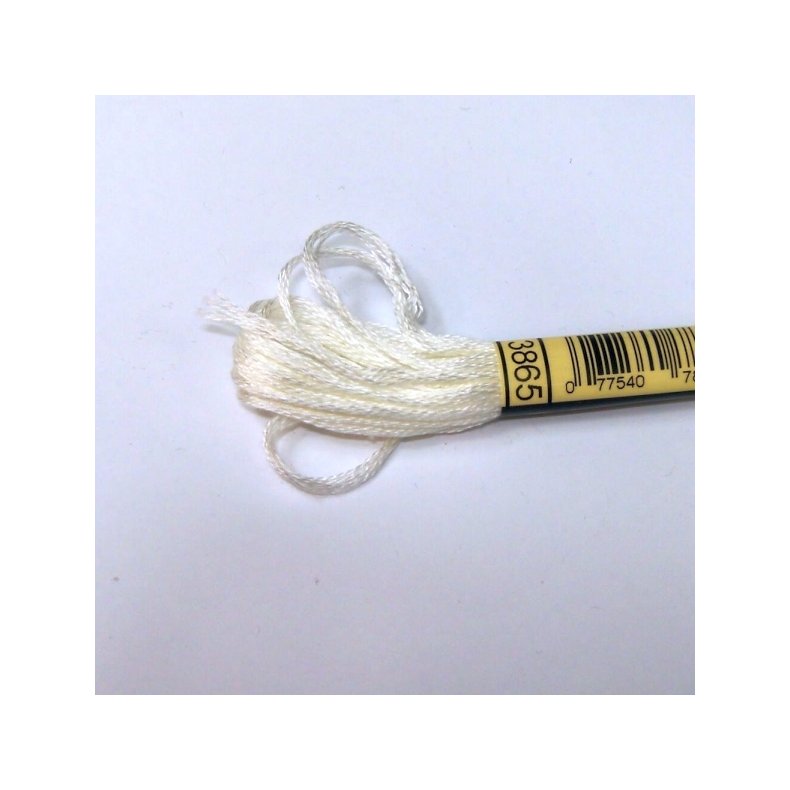 Dmc Garn # 3865 Hvid
