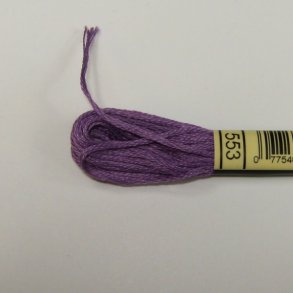 Dmc Garn # 553 Lilla