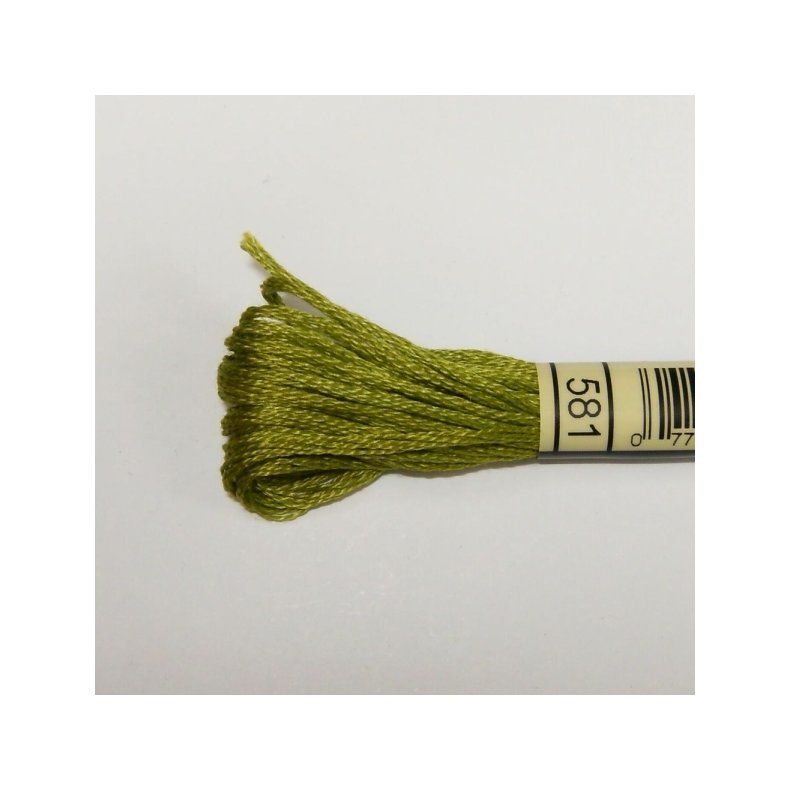 Dmc Garn # 581 Gr�n