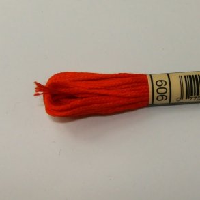 Dmc Garn # 606 Orange