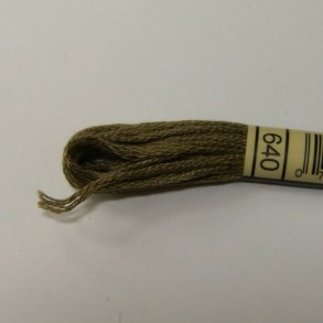 Dmc Garn # 640 Gr�