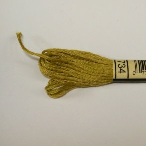 Dmc Garn #734 Gr�n