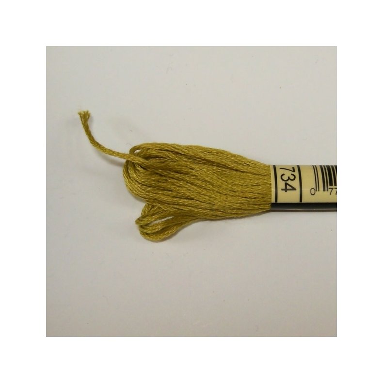 Dmc Garn #734 Gr�n