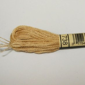 Dmc Garn #738 Beige