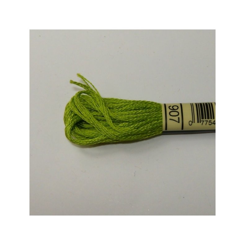 Dmc Garn # 907 Gr�n