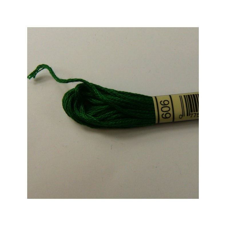 Dmc Garn # 909 Gr�n
