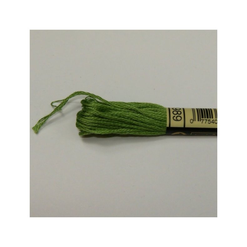 Dmc Garn # 989 Gr�n