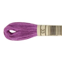 Dmc Garn # 33 Lilla