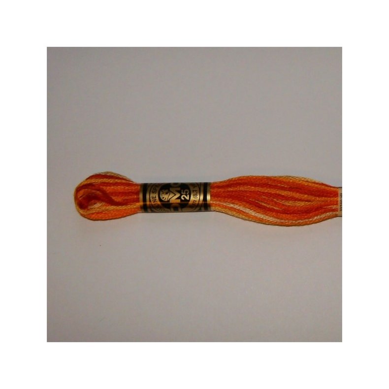 Dmc Garn # 051 Gul Og Orange