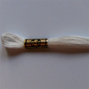 Dmc Garn # Blanc Hvid