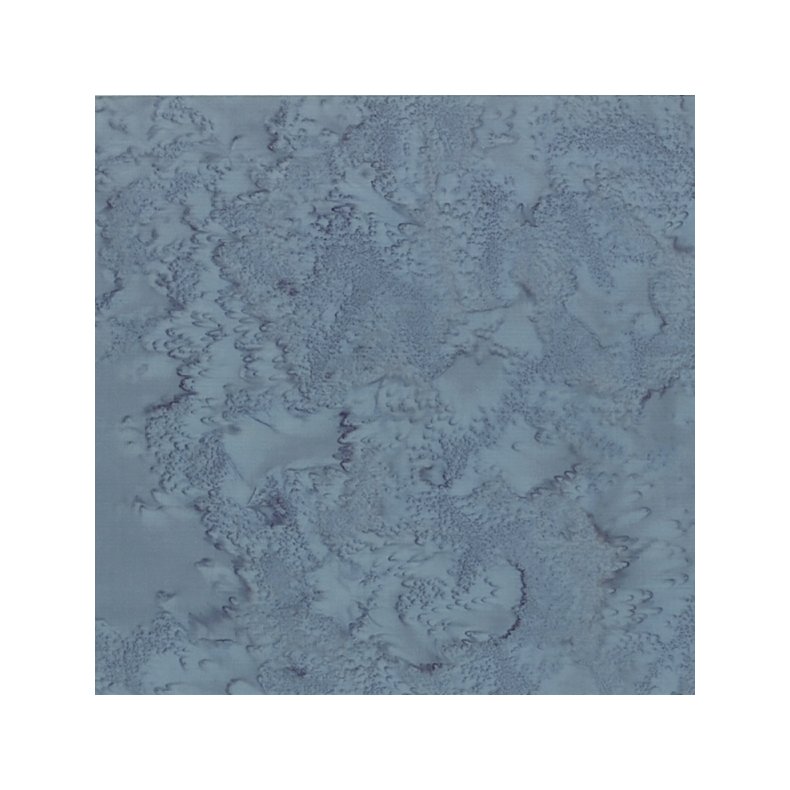 Batikstof - Ensfarvet Meleret - Volcano