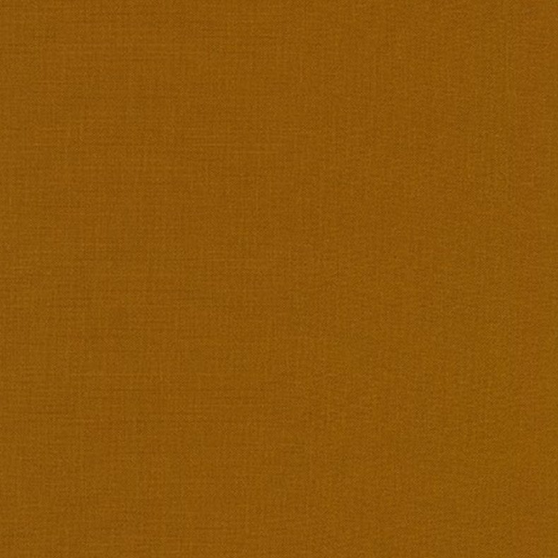 Ensfarvet patchworkstof - Kona Roasted pecan #857