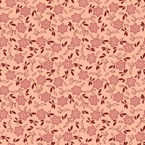 EQP Patchworkstof - Rose hip - Frosted pink