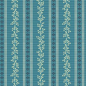 EQP Patchworkstof - Coral - Pacific