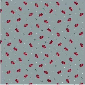 EQP Patchworkstof - Happy Harvest - Stone blue