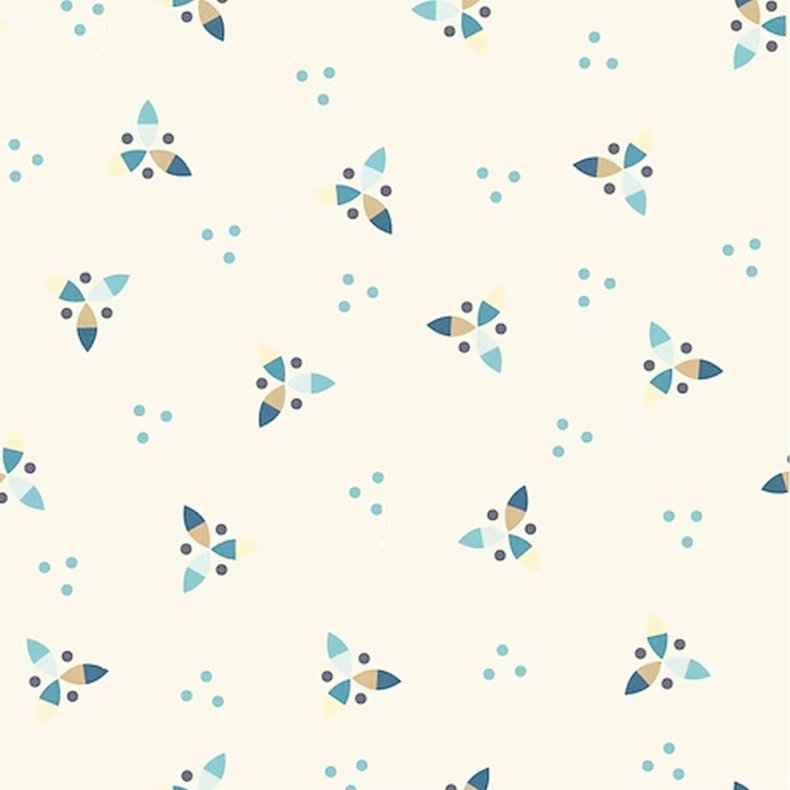 EQP Patchworkstof - Propellers - Cotton