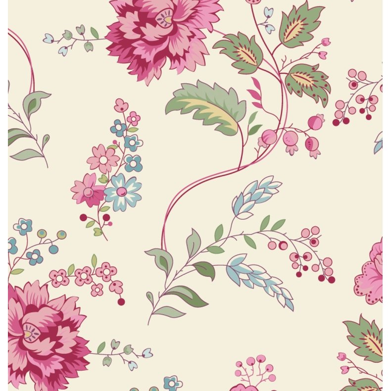 EQP Patchworkstof - Bouquet - Cotton