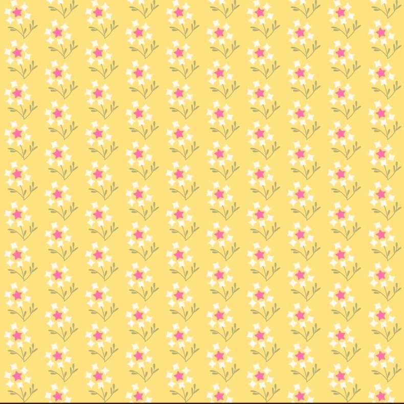 EQP Patchworkstof - Dandelion - Sweet sunshine