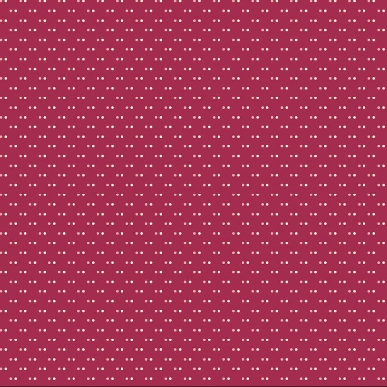 EQP Patchworkstof - Dotty - Strawberry