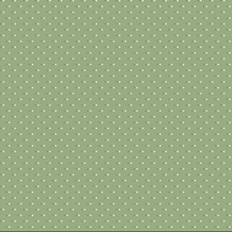 EQP Patchworkstof - Dotty - Pistachio