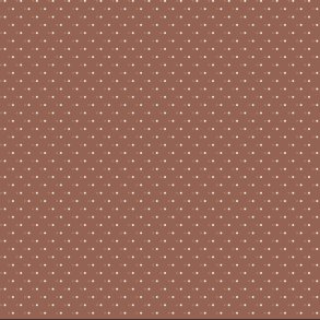 EQP Patchworkstof - Dotty - Chestnut