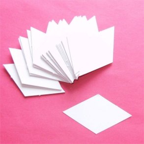 Patchwork Pap Rombe 3,5cm -100stk